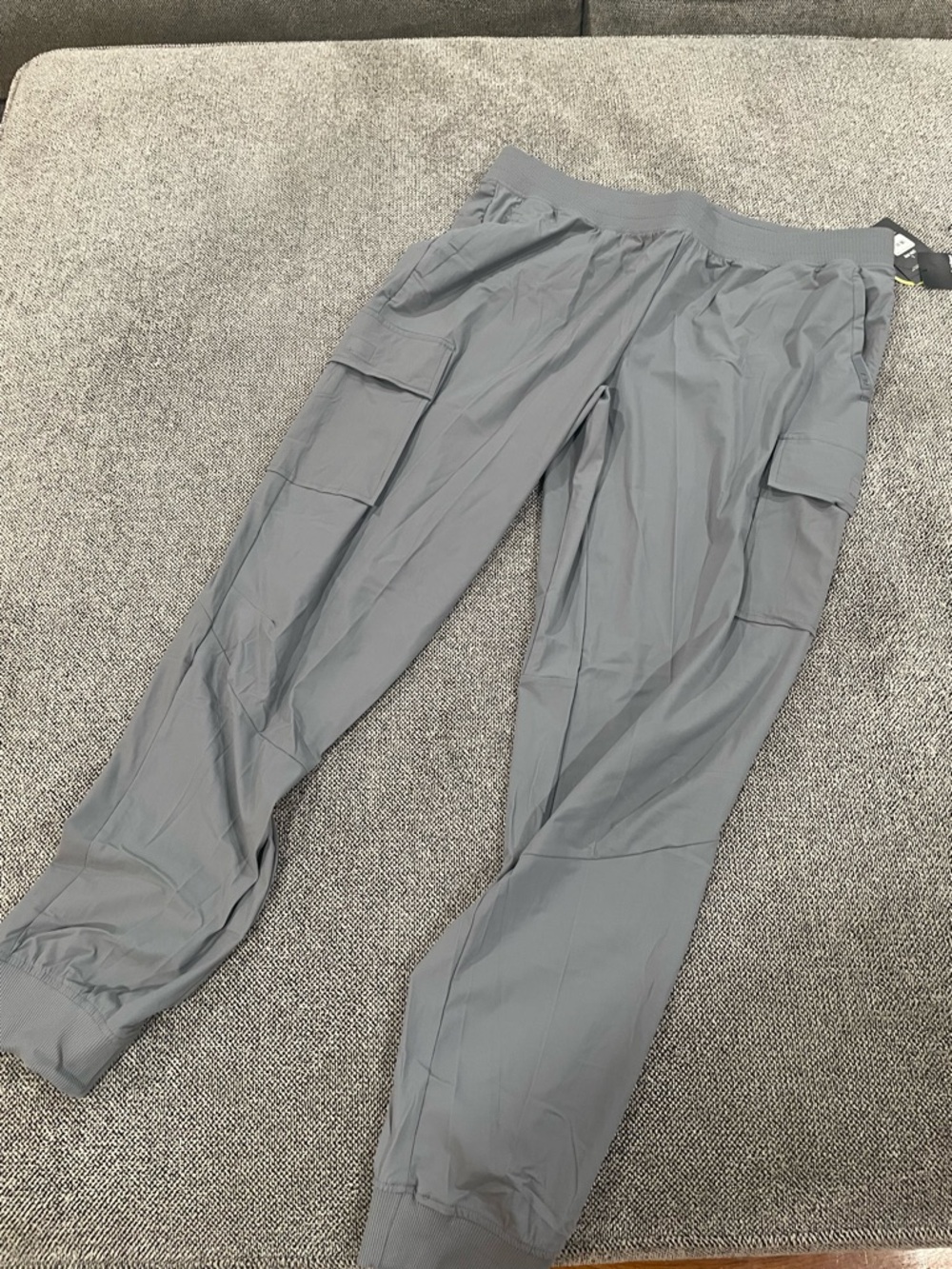 Athletic Works Gray Cargo Jogger Pants